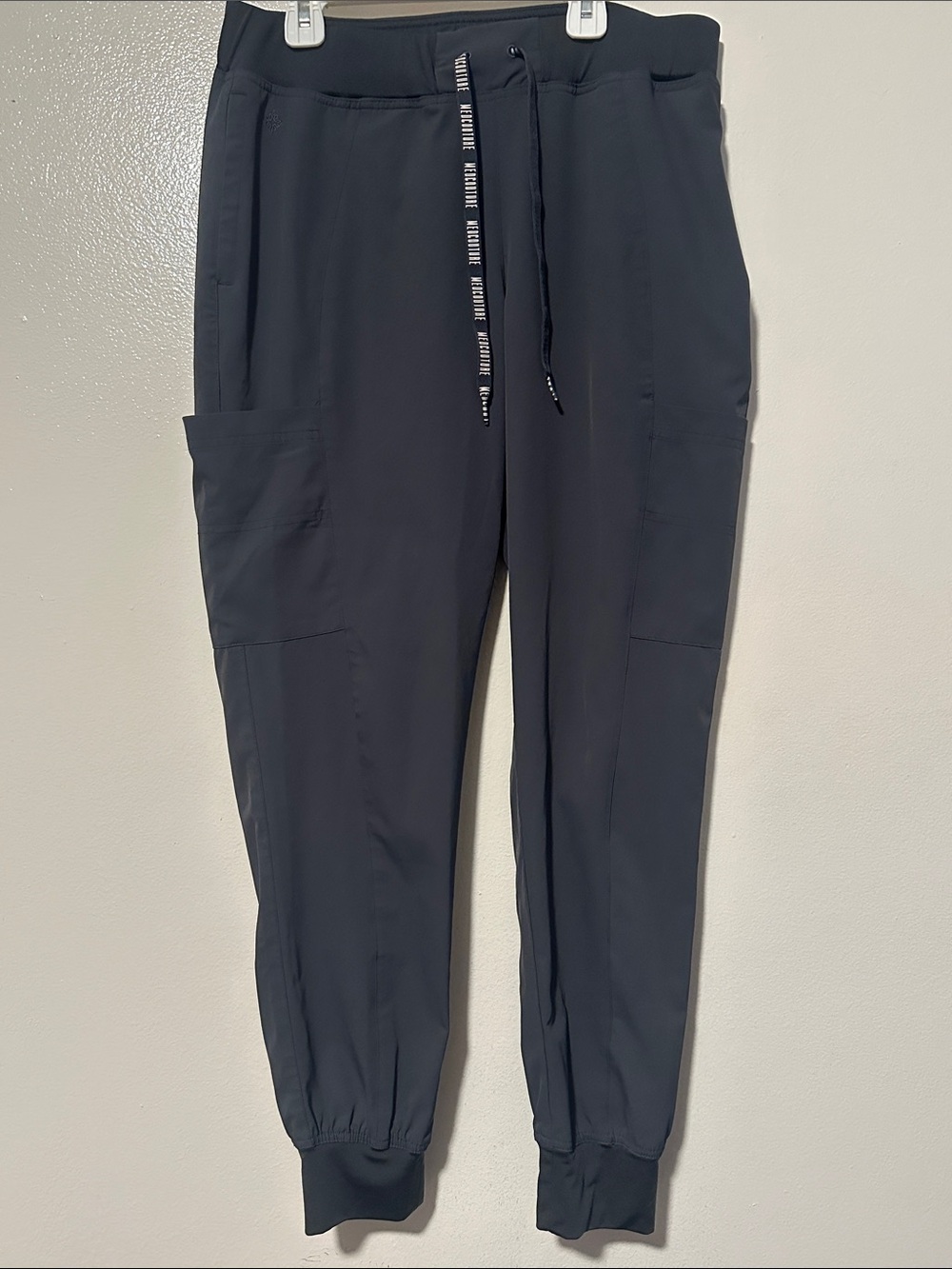 Med Couture Black Women's scrub Jogger Pants with Utility Pockets